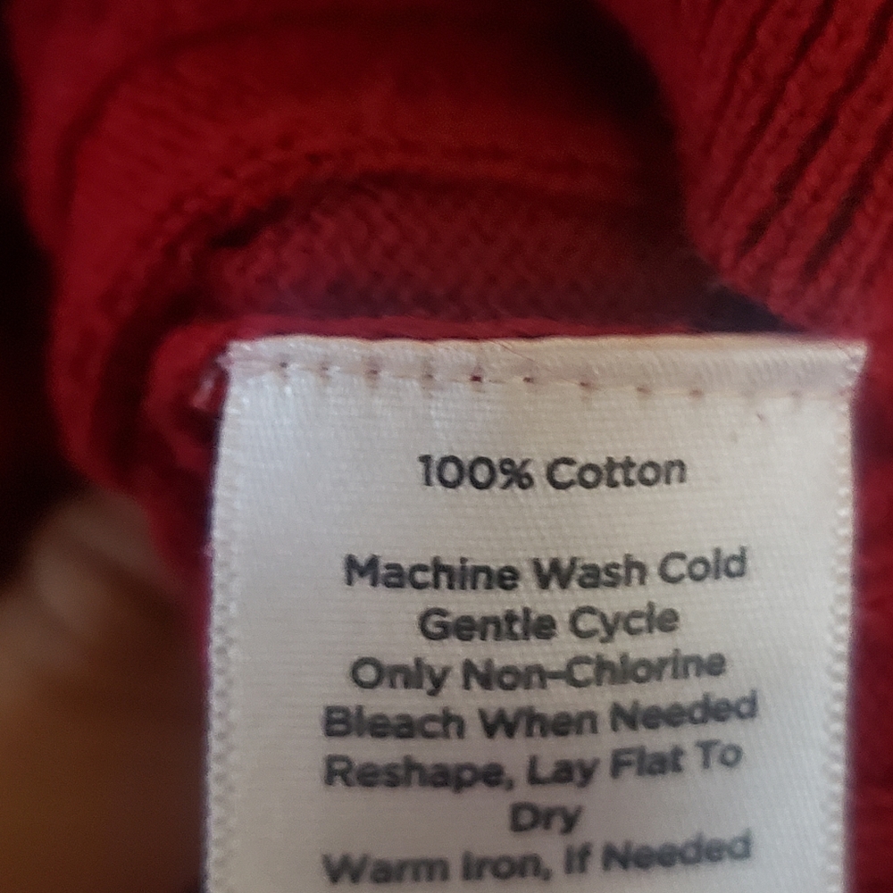 Talbots V Neck Sweater Size L View 6